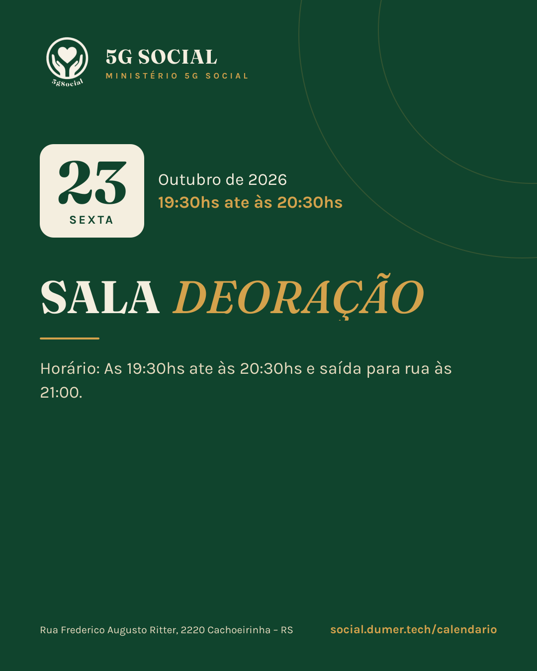 Arte: SALA DEORAÇÃO